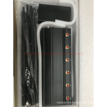 Universal 6-Antennas Car Remote Control Blocker 315/433/434/435/868/915MHz RF Radio Jammer